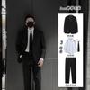 Terno de noivo terno masculino negócios profissional vestido formal vestido de noiva estilo britânico casual fino estilo coreano terno masculino
