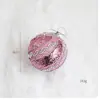 Bola de Navidad rosa bola de espuma decoración de árbol de Navidad colgante de Navidad decoración de Navidad DIY adorno colgante adorno de copa de árbol estrella