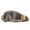 Gafas Tácticas del Desierto Gafas de Fuerzas Especiales Cascos de Guerra Especial para Aficionados Militares Hombres y Mujeres Gafas a Prueba de Polvo y Explosiones Cs Equipo