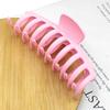 Horquilla grande con clip de quilla esmerilado de Amazon transfronterizo, elegante y sencilla, para mujer, con clip de tiburón en la cabeza