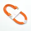 Laranja Adequado para Apple 17I Tipo-C Duplo Carregamento Rápido Cabo de Dados Trançado 60Wphone15/16 Cabo de Carregamento para Celular
