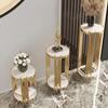 Soporte de Flores de Acero Inoxidable de Lujo Ligero para Interior, Soporte de Flores Estilo Piso para Sala de Estar, Soporte de Flores Nórdico Moderno Simple, Celebridad de Internet 2023 Nuevo Estilo