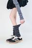 Estilo Japonês Outono e Inverno JK Moda Estilo Universitário Meia de Cano Longo com Laço de Amarração Meias Empilhadas Meias de Cano Longo Femininas