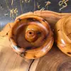 Mini Porta Incienso de Madera de Azufaifo Porta Incienso Viaje Interior Incienso Recco Madera de Azufaifo Poroso Línea Quemador de Incienso