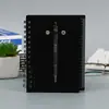 Cuaderno de Espiral Bloc de Notas Simple Notas Adhesivas Estudiante con Bolígrafo Cuaderno Portátil Cuaderno de Hojas Sueltas