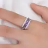 Pulsera Cruzada Incrustada con Circonita Deseo Clásico Europeo y Americano Lujo Moderno Joyería Hueca Venta Directa de Fábrica de Anillos de Cobre