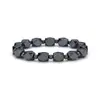 Pulsera Elástica Popular Transfronteriza Tortuga Cruz Rosa Cebra Ágata Morado Turquesa Cabeza de Leopardo Amor Animal