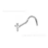 Tachuela de Titanio F136 Estrella Luna Cruz Mariposa Barra Recta Barra S Tachuela de Nariz Personalizada Joyería para Piercings de Titanio G23