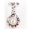 Reloj de Enfermera para Mujer Impermeable Reloj Colgante con Pin Simple Reloj de Bolsillo de Silicona Estudiante Prueba de Batería Reloj de Bolsillo para el Pecho de Doctor