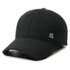 Gorra de invierno para hombre con orejeras de terciopelo y gorra cálida tipo pico de pato para papá y abuelo de mediana edad y ancianos, gorra de béisbol de algodón a prueba de frío para exteriores