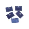 3x Tarjetas para pendientes azul oscuro de 4.5cm empaque pequeño para joyería etiqueta de tarjeta de punto coreana tarjeta de PVC para pendientes