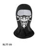 Protección Facial para Otoño e Invierno Máscara de Motocicleta a Prueba de Viento Antideslizante Cara Divertida Gorro Cálido Forrado de Felpa Casco de Ciclismo