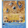 Traje de globos de cumpleaños transfronterizo para niños, decoración de tela para pared de fondo de fiesta de un año, suministros, accesorios para fotos, niños y niñas