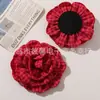 Tejido de Malla Versátil Artístico y Sofisticado Accesorios de Rosa Clip para el Cabello DIY Broche para Ropa Accesorios Venta al por Mayor