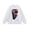 Camiseta de Manga Corta Americana Urbana Vintage Retro de Moda Camiseta sin Mangas Lavada con Estampado Directo de Moda para Hombre Verano