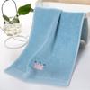 Toalla de algodón para niños, suave, absorbente, pequeña, para jardín de infantes, con dibujos animados, para bebé