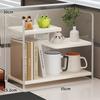 Estante de Almacenamiento de Escritorio Acrílico Soporte para Tazas Almacenamiento para Estación de Trabajo de Oficina Estante de Almacenamiento para Encimera Estante de Almacenamiento para Tazas de Té