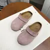 Sandalias estilo Birkenstock para niñas 2026 Verano Nuevos Zapatos Infantiles Mocasines Cerrados sin Cierre para Niñas Mayores