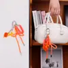 2025 Moda e Simples Laranja Série Miu Pingente de Bolsa Casal Mesmo Estilo Chaveiro Versátil Presente Fábrica Atacado