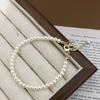 Nova coleção de pulseiras de pérola simples elegante moderna versátil delicada design requintado moderno pulseira para mulheres Atacado