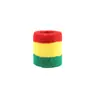Diadema deportiva para la cabeza y la muñeca con clip de color, pañuelo para la cabeza, banda para el pelo para actuación de baile, muñequera antisudor para niños y niñas, juego de tres piezas para niños