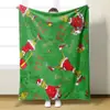 Manta de desenho animado de Natal, manta de feriado de Halloween, manta de cama, manta de ar condicionado, manta de sofá, manta universal para todas as estações, disponível para entrega