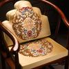 Cojín de Silla Estilo Chino, Cojín de Asiento y Respaldo Integrados, Cojín de Silla de Palo de Rosa, Almohada de Respaldo para Cama Luohan, Sillón, Cojín de Silla para Té, Cojín de Asiento, Almohada de Respaldo
