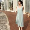 Aowizi falda de playa verano para mujer transpirable secado rápido vestido chaleco vestido elegante para mujer falda adelgazante de alta calidad