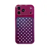 Nueva funda de teléfono estilo coreano, juvenil, de lunares, transformación instantánea, aplicable a iPhone 18 Pro Max, Apple 17P, 16/15