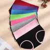 Ropa interior de algodón puro, personalizada de fábrica, transfronteriza, de cintura alta, con bloques de color, popular en TikTok y Amazon, cómoda y transpirable, estilo europeo y americano