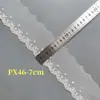 Malla de 6 cm a 8,5 cm con bordado de seda de leche, encaje bordado, código de barras, belleza, espalda, ropa interior, puños, cuello, falda, auxiliar