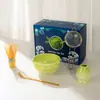 Set de Regalo Transfronterizo: Set de Matcha, Utensilios de Matcha, Batidor de Matcha para Ceremonia del Té, Cuchara para Té, Revendedor de Té para Uso Doméstico