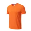 Camiseta secado rápido logo personalizado cuello redondo camisa cultural overol maratón deportiva manga corta transpirable camisa publicitaria venta al por mayor