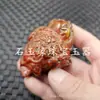 Cera de abelha artificial peça de mão corajosa punho de cera de abelha retrô signo do zodíaco porco pote peça de mão repolho peça de mão joia peça de mão