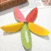 Ensalada de frutas de juguete divertida y realista Accesorios de resina Llavero DIY Colgante creativo personalizado Pegamento de crema Pinza para el pelo pequeña