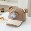Boné de Beisebol Infantil 3D de Personagem de Desenho Animado Europeu e Americano Mais Vendido na Fronteira, Chapéu de Sol para Meninos, Chapéu de Bebê Moderno Atacado