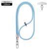 Cordón para Carcasa de Teléfono Móvil Multifuncional Anti-Pérdida Correa Tejida para el Cuello Ajustable Larga Correa para Teléfono Portátil