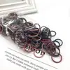 Gomas para el Pelo de Bebé, Bandas Elásticas Multicolor, Sin Marcas, Gomas para el Pelo de Dedo, Sujetadores Elásticos Finos para Cola de Caballo