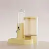 Conjunto Dispensador de Água e Comedouro Automático para Hamster, Tigela Gravitacional de Comida e Água para Pequenos Animais, Garrafa de Água Antivazamento, Design Estável Antiderrapante para Hamster Porquinho-da-Índia Pequenos Animais