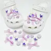 Perla de Resina Iridiscente Agujero Flor de Zapato 3D Accesorios Flor Estrella de Mar Concha DIY Hebilla de Zapato Desmontable Venta al por Mayor
