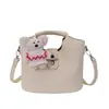 Bolsa Saco Fashionável Estilo Coreano para o Dia a Dia 2026 Verão Nova Tendência Feminina Elegante de Ombro Único Transversal Bolsa Mãe-Filha