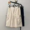 Shorts de trabalho novos de bolso grande para o verão de 2024, moda japonesa masculina, estilo street retro, perna larga, cor sólida