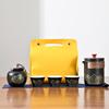 Bolsa de Transporte para Juego de Té de Viaje con Rima Antigua Bolsa de Almacenamiento Juego Completo de traje Una Tetera Tres Tazas Logo Personalizado Regalo Regalo de Acompañamiento Pequeño