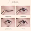 Pincel Delineador Forma de Media Luna, Pincel para Gusano de Seda, Pincel para Párpado, Pincel para Sombra de Ojos Detalle de Ojo, Pincel Iluminador, Pincel Maquillaje Delineador Hoja