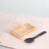 A93-74-63 caja de embalaje para rollo de pastel suizo con piel de tigre, caja de embalaje para hornear, semicírculo, caja de embalaje transparente, caja blíster