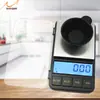 Balança Digital de Cozinha Pequena, Balança Digital para Joias e Material Medicinal, Balança Digital de Bolso Mini com Tampa, Balança Digital de Palma, Balança de Precisão