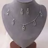 Colar choker de marca grande de luxo quadrado popular novo clássico explosivo pingente personalidade brincos acessórios da moda