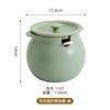 Lujo Ligero Cerámica para Verter Manteca Tarro de Almacenamiento de Condimentos de Cocina Tarro Multiusos para Condimentos con Cuchara Tarro Doméstico para Chile Al por Mayor