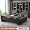 Escritorio de oficina simple moderno muebles de oficina mesa y silla combinación gerente presidente mesa individual escritorio grande mesa de jefe