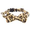 Coleira de Animal de Estimação Parceiro Fofo novo padrão de leopardo coleira de gato com Sino coleira de gato direto da fábrica atacado